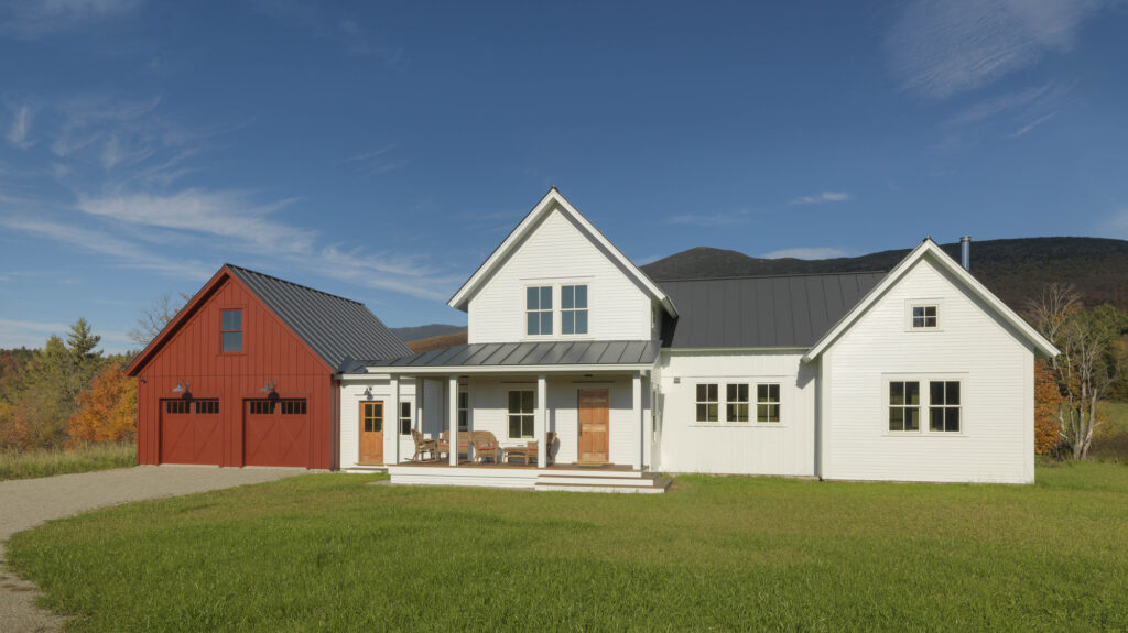 Finished home exterior with detailed craftsmanship by Silver Maple